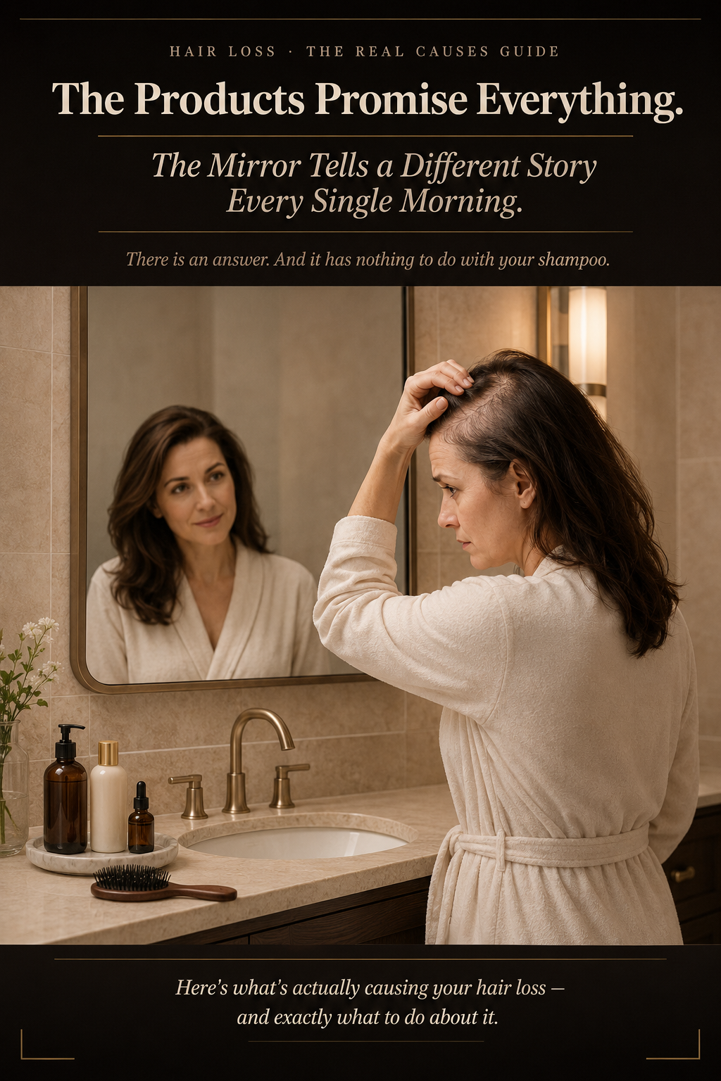 The products promise everything hair loss guide