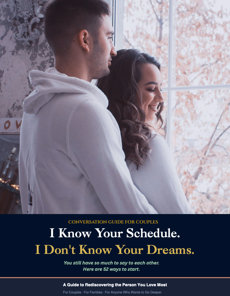 I Know Your Schedule. I Don't Know Your Dreams.