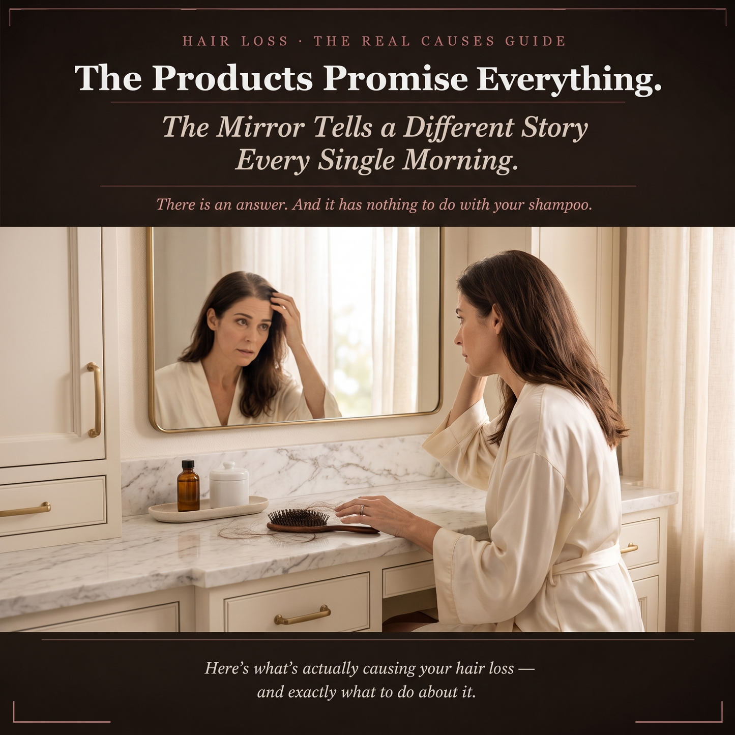 Hair loss guide interior page — evidence-backed treatments and timelines