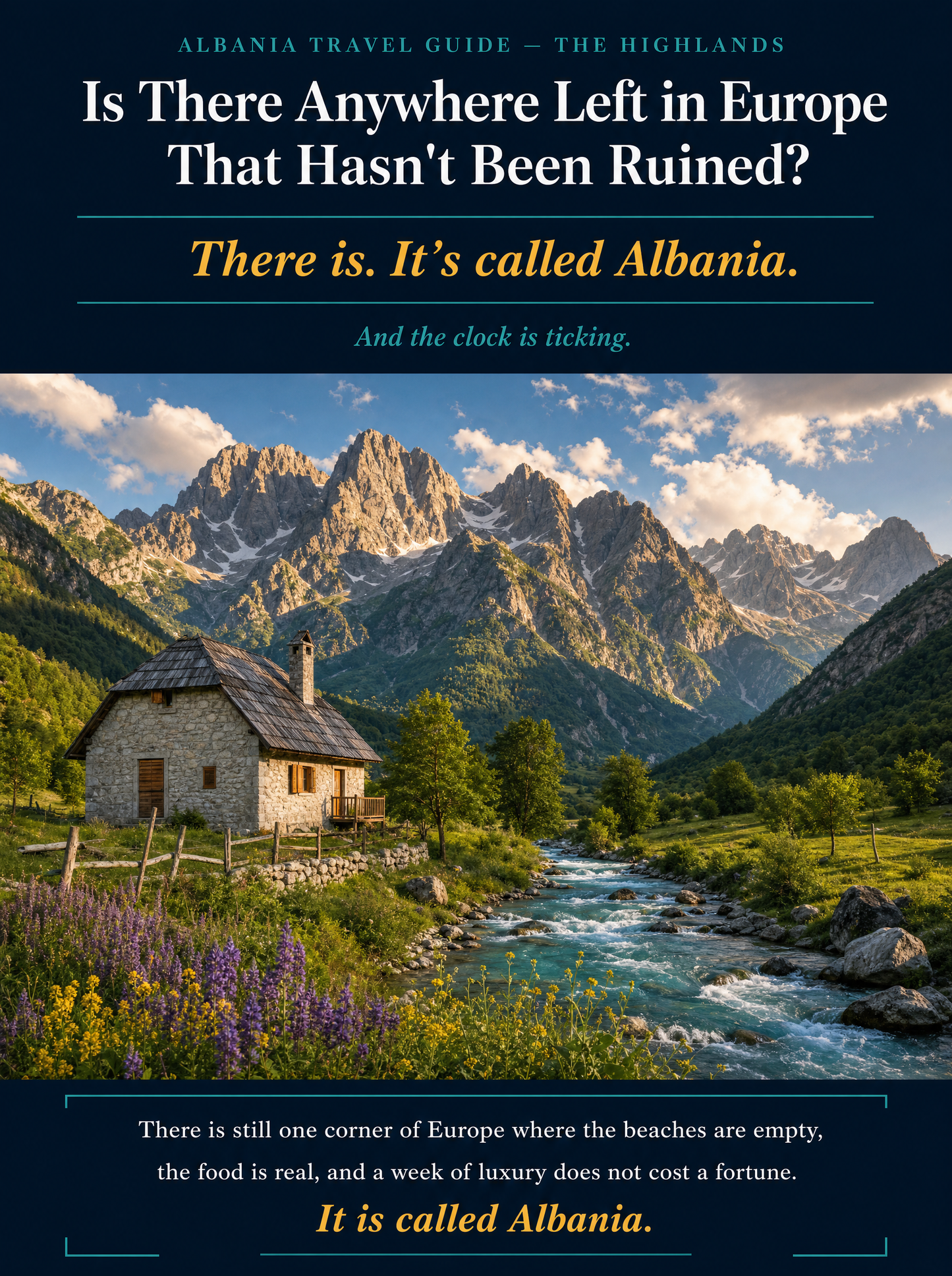 Uncrowded Europe guide interior page — avoiding cruise port days