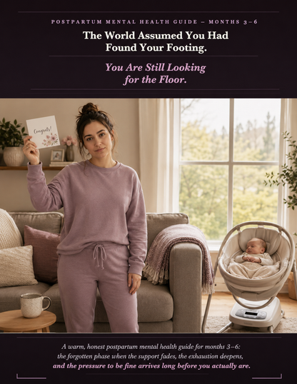 Postpartum Recovery Guide: Months 3 to 12 — PDF cover