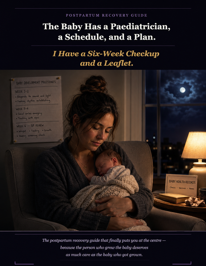 Maternal Health Guide: Your Own Postpartum Care Plan — PDF cover