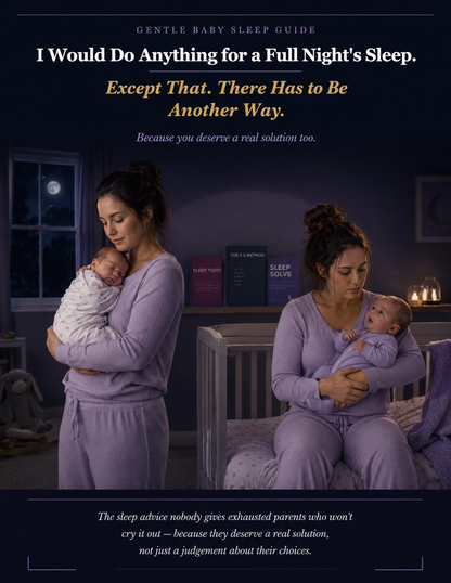 Gentle Sleep Training Guide: No Cry-It-Out — PDF cover