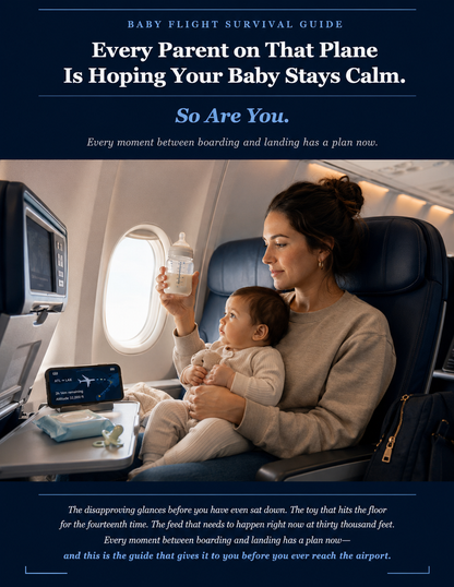 Flying With a Baby Guide: Calmer Flights, Every Time — PDF cover