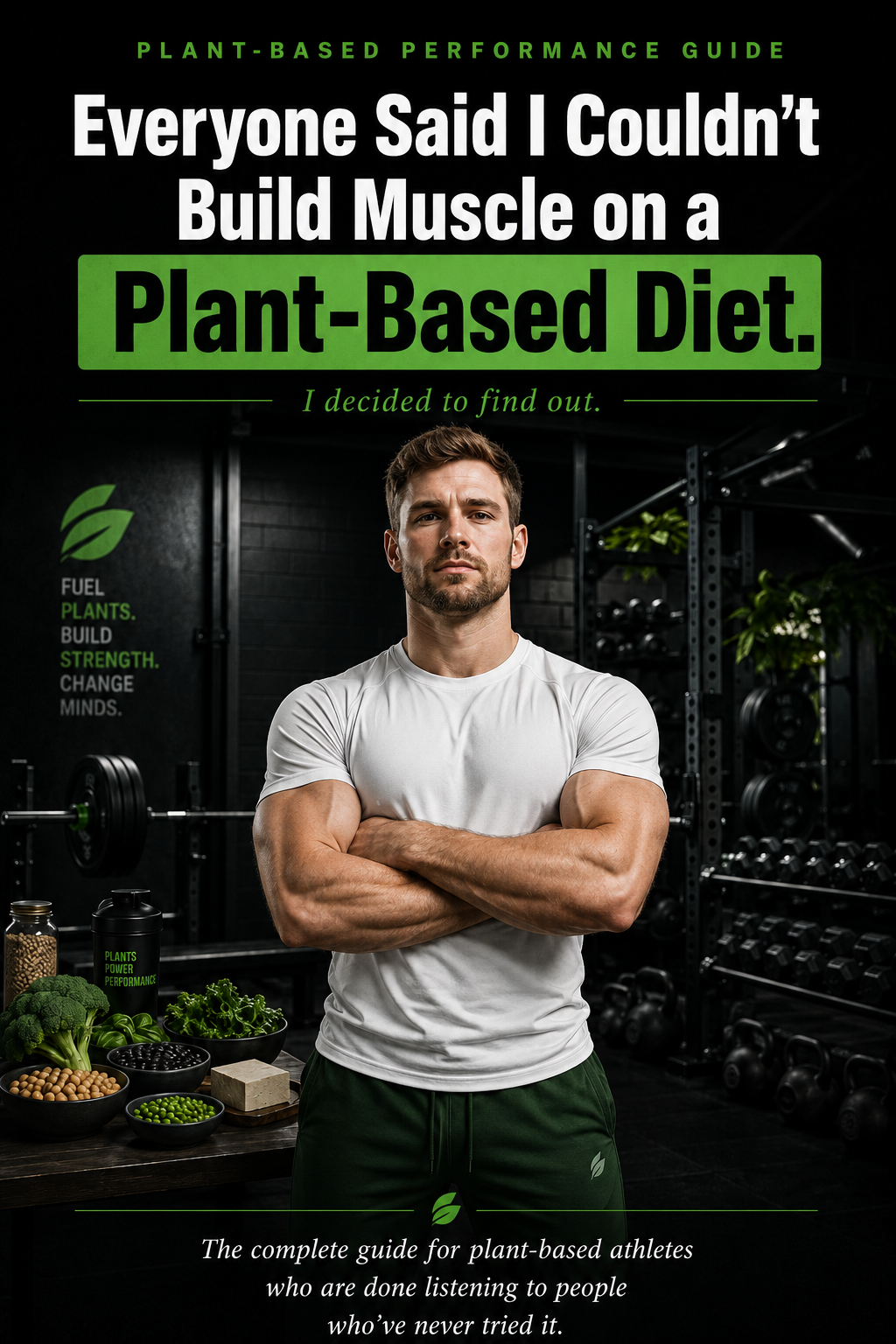 Everyone said I could not build muscle plant based