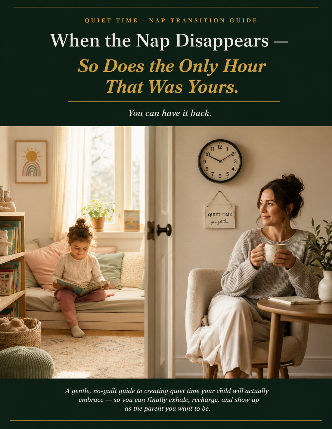 Nap Transition Guide: Dropping Naps Without Meltdowns — PDF cover