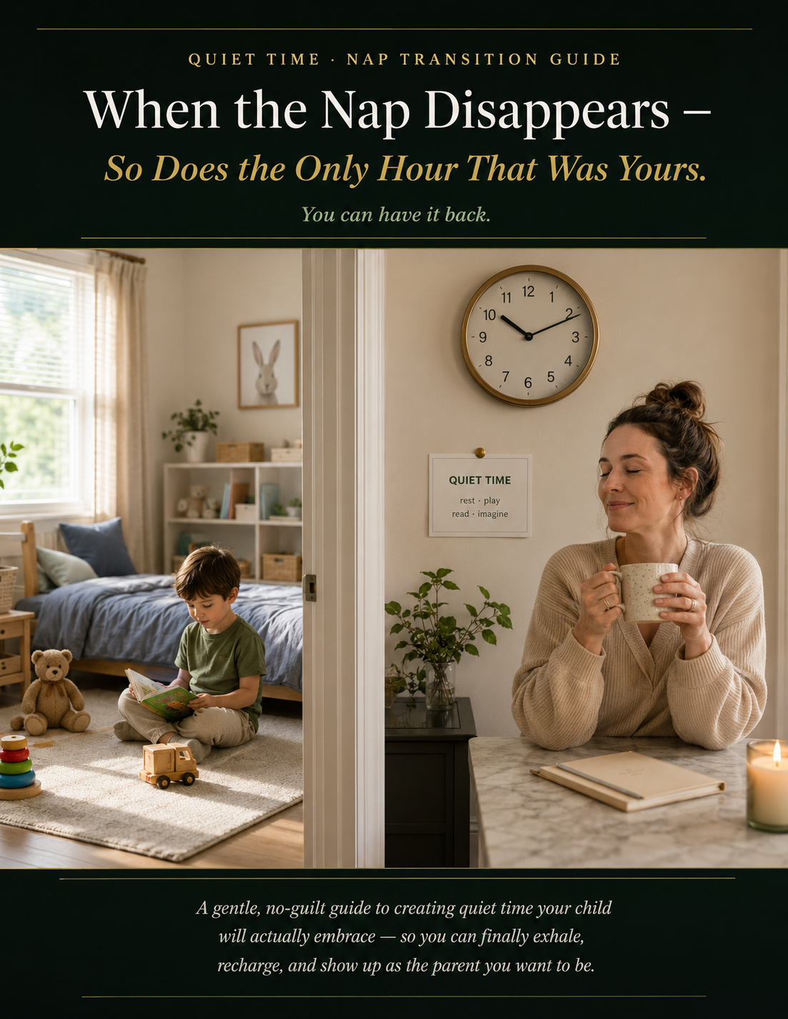 When the Nap Disappears — So Does the Only Hour That Was Yours