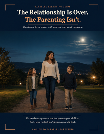 Parallel Parenting Guide for High-Conflict Co-Parents — PDF cover