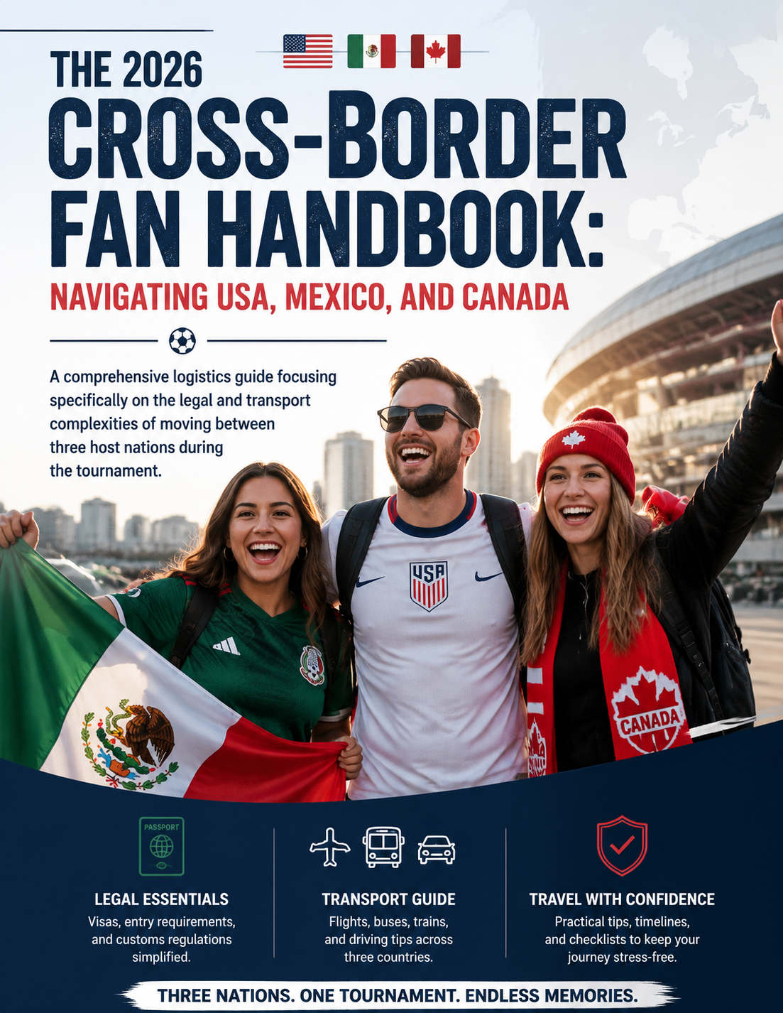 The 2026 Cross-Border Fan Handbook: Navigating USA, Mexico and Canada