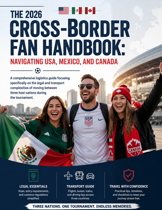 The 2026 Cross-Border Fan Handbook: Navigating USA, Mexico and Canada