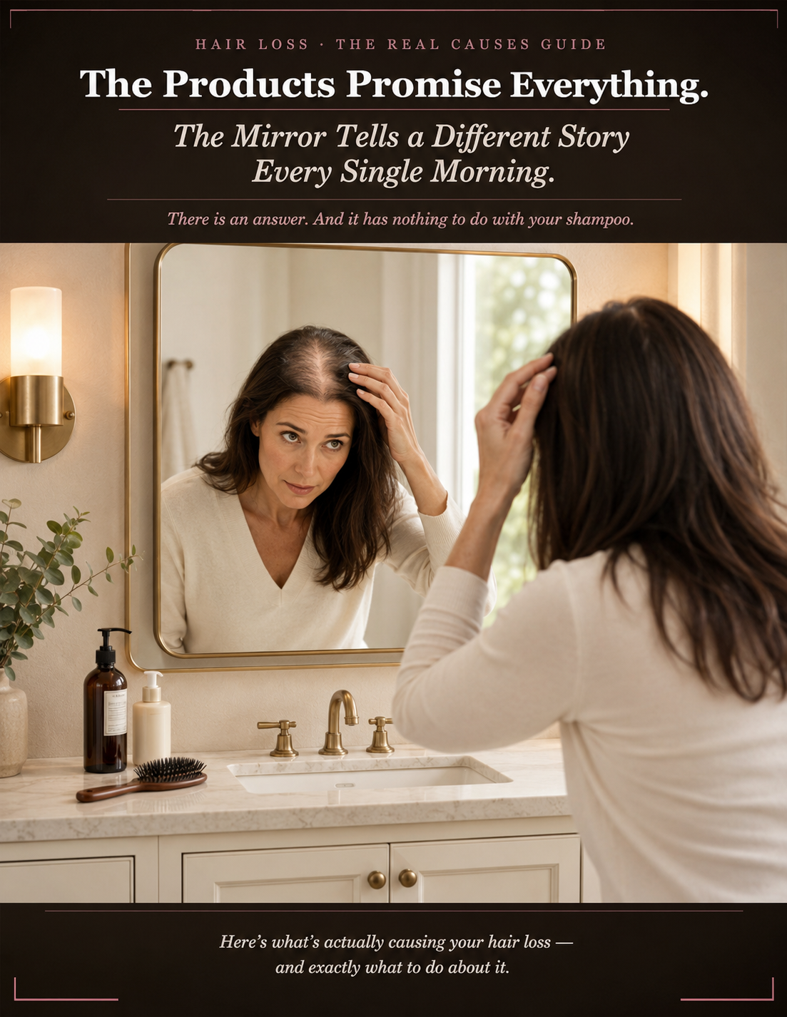 The Products Promise Everything. The Mirror Tells a Different Story Every Single Morning.