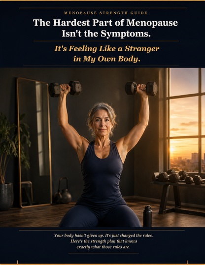 Menopause Strength Training Guide for Women 40+ — PDF cover