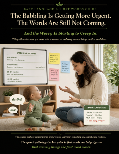 Toddler Speech Delay Guide: When to Worry, What Helps — PDF cover
