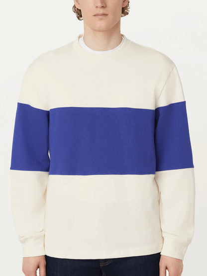 The Rugby Long Sleeve T-Shirt in Carpenter Blue