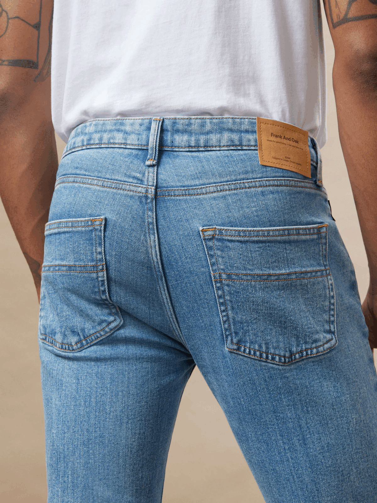 The Hugo Skinny Jean in Light Blue