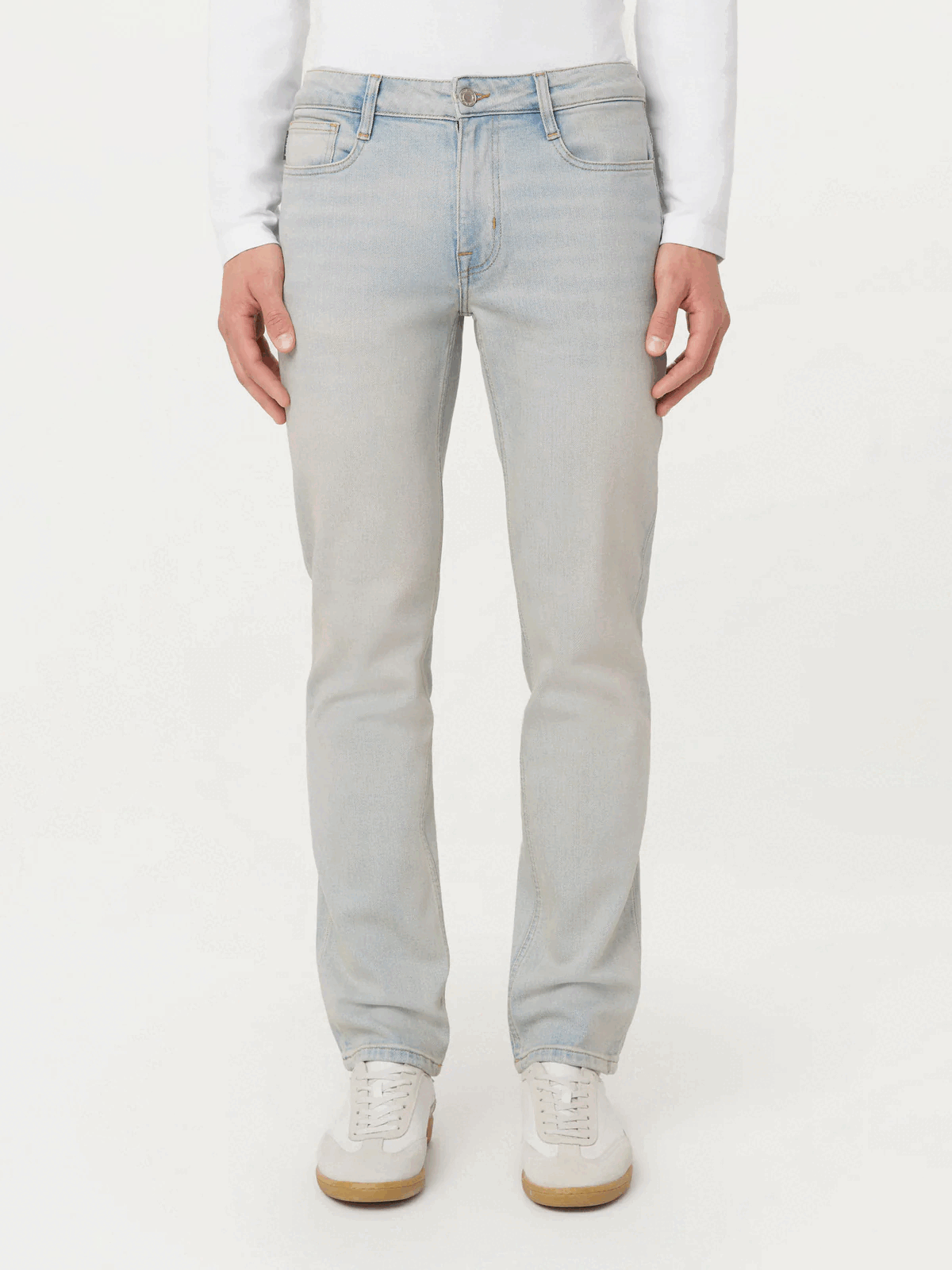 The Adam Slim Jean in Dirty Light Indigo