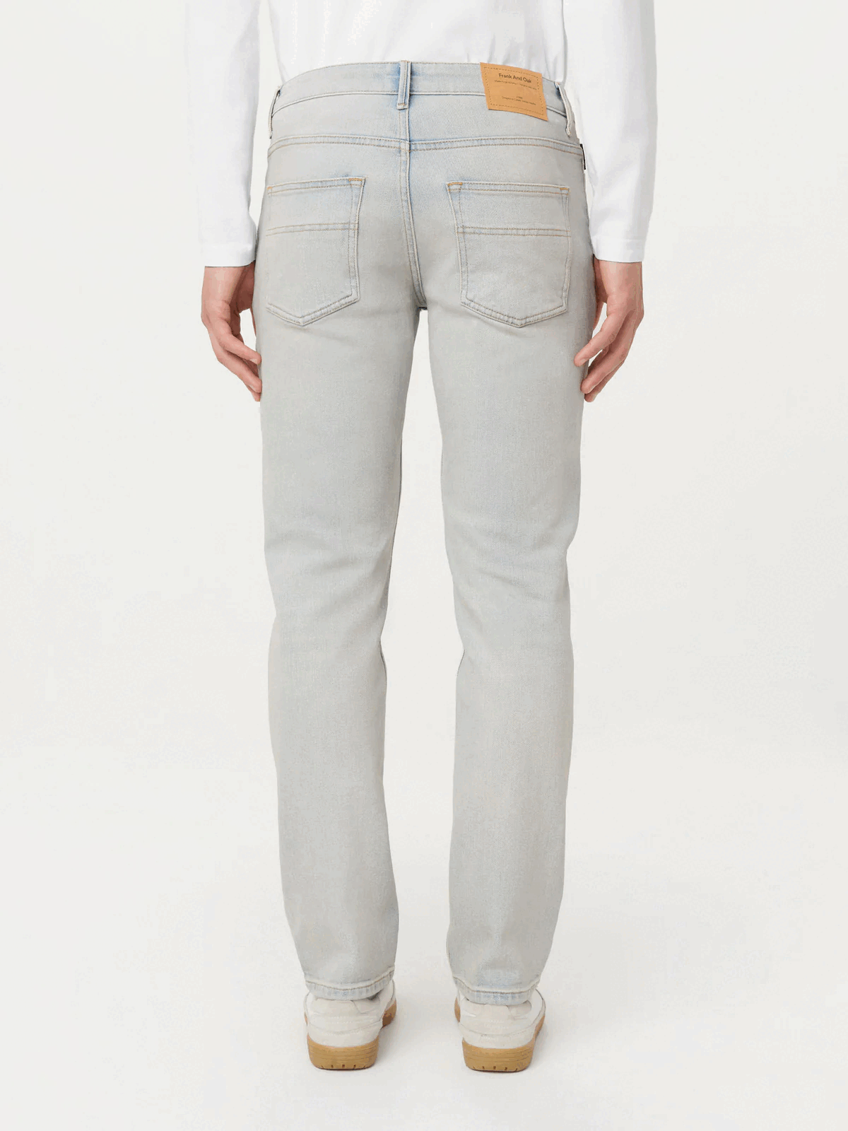 The Adam Slim Jean in Dirty Light Indigo