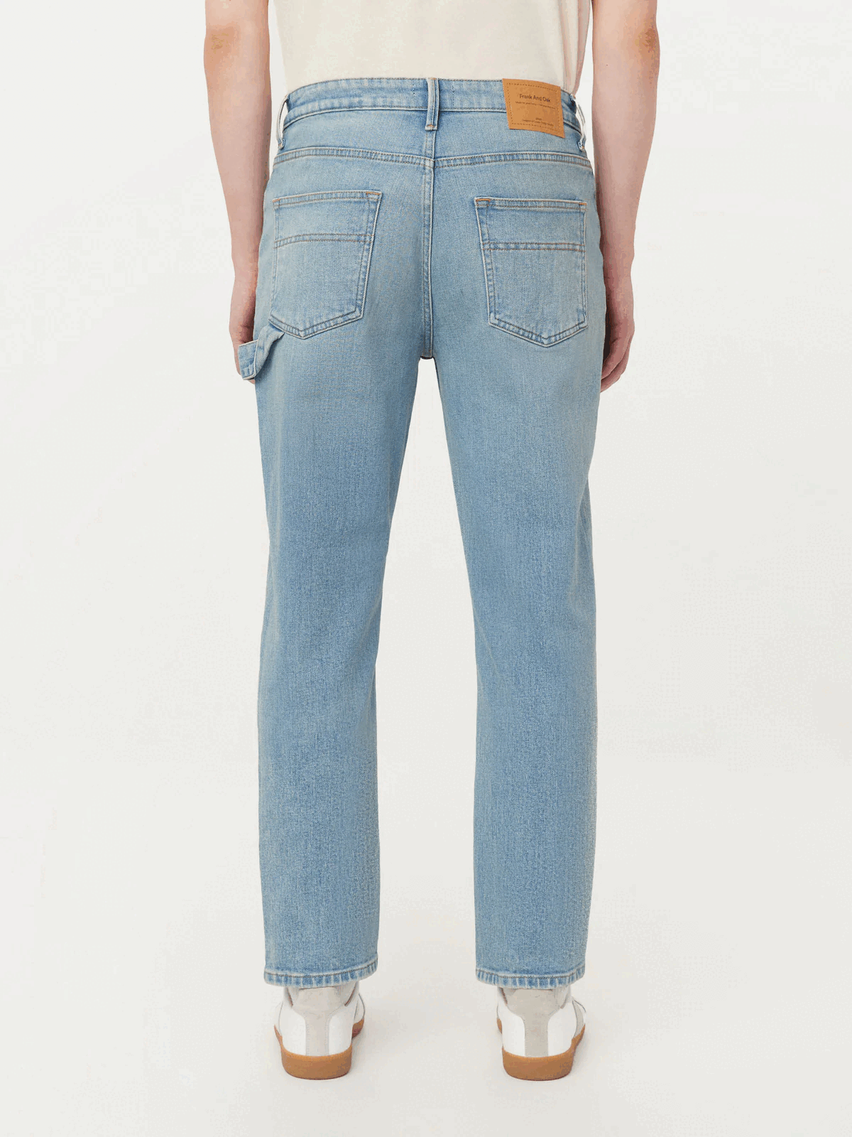 The Finn Relaxed Tapered Jean in Light Blue