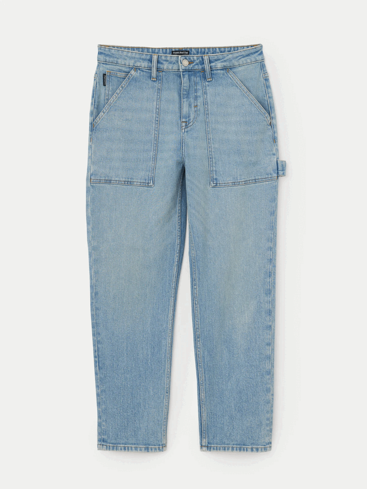 The Finn Relaxed Tapered Jean in Light Blue