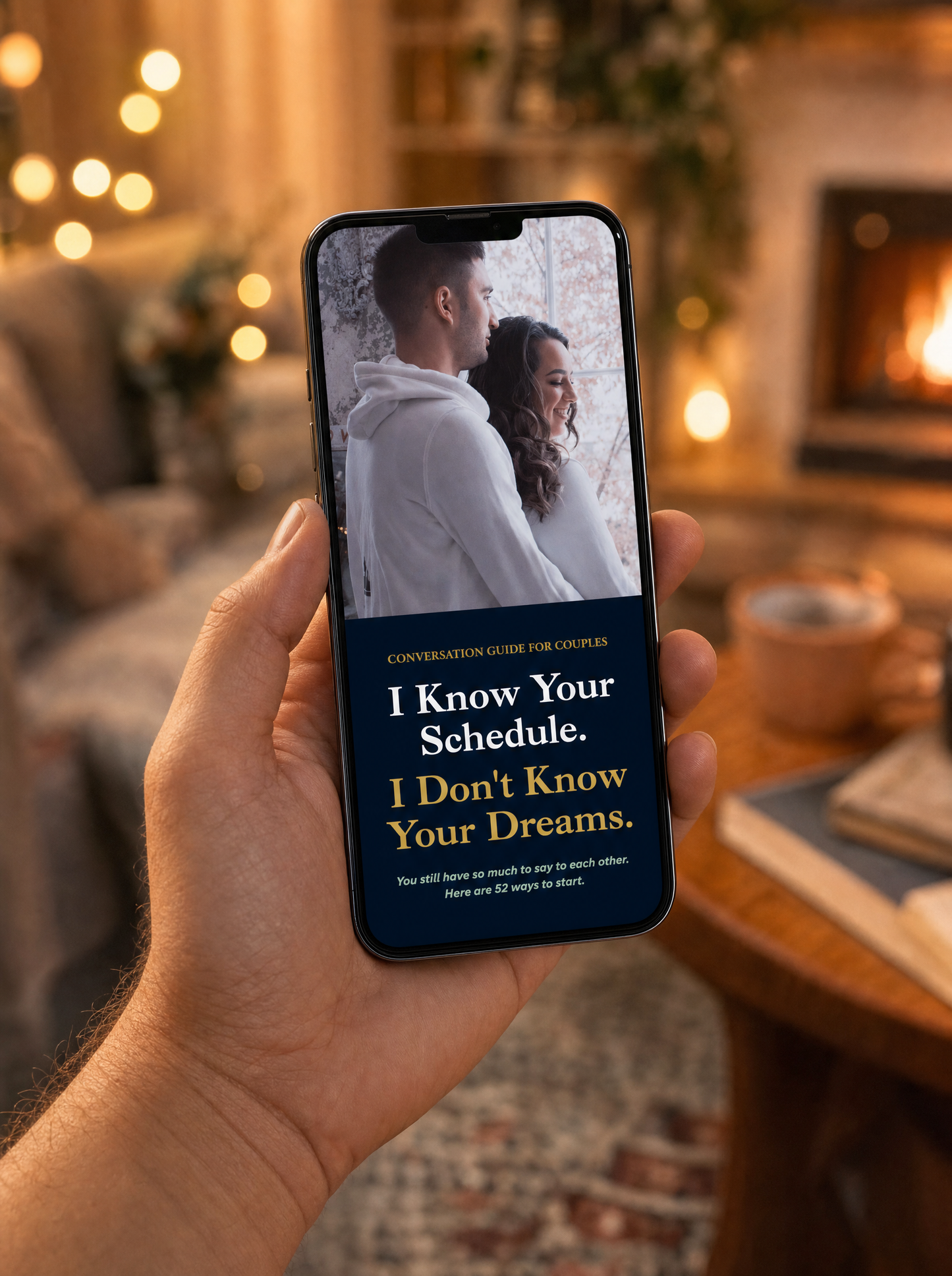 I Know Your Schedule. I Don't Know Your Dreams.
