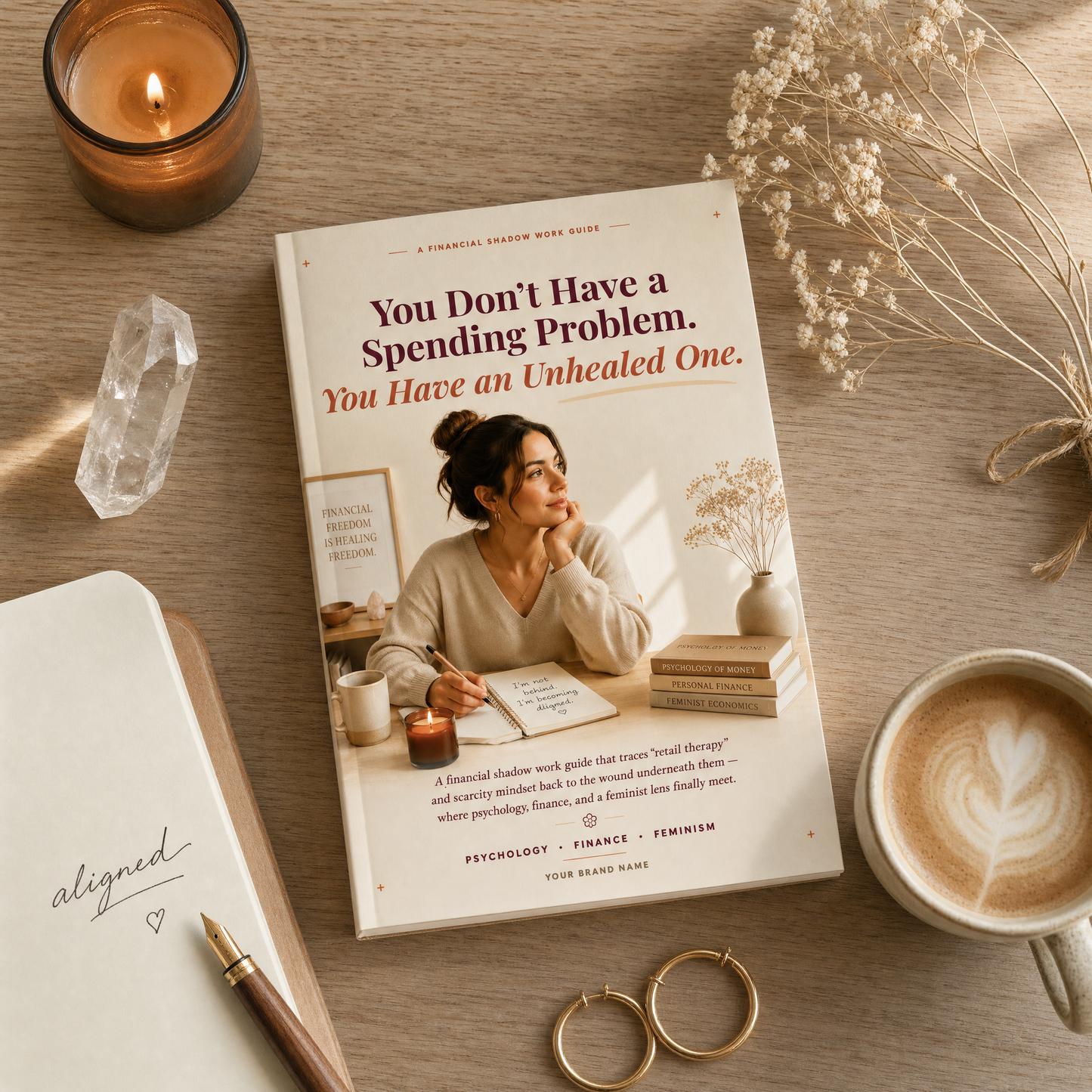Emotional spending guide interior page — identifying spending triggers