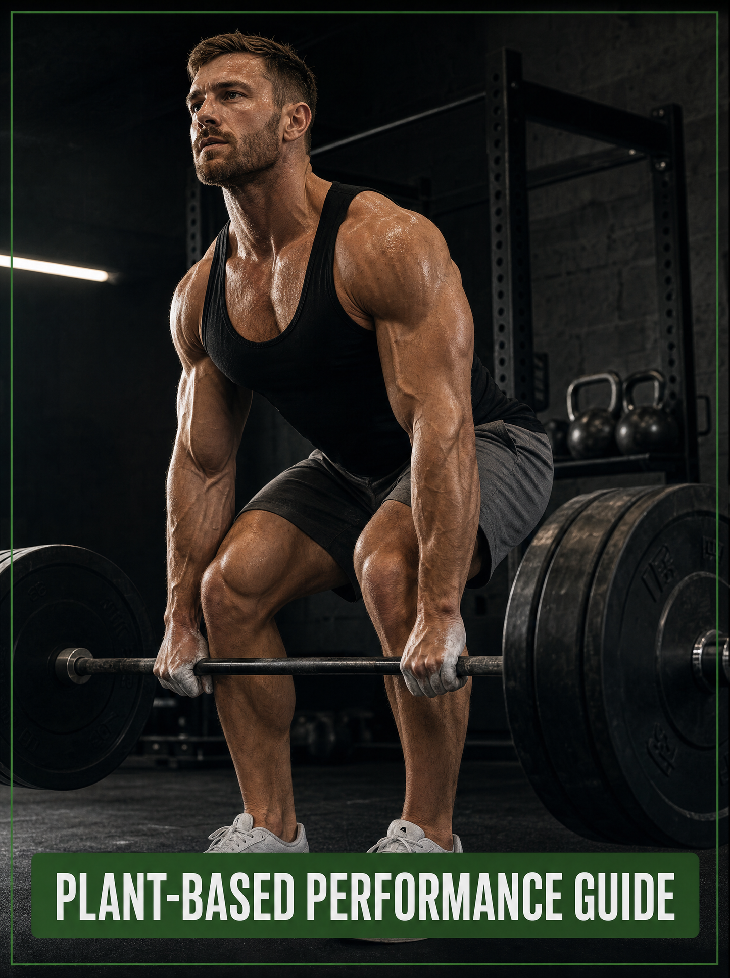 Plant-based muscle guide interior page — supplements for vegan lifters
