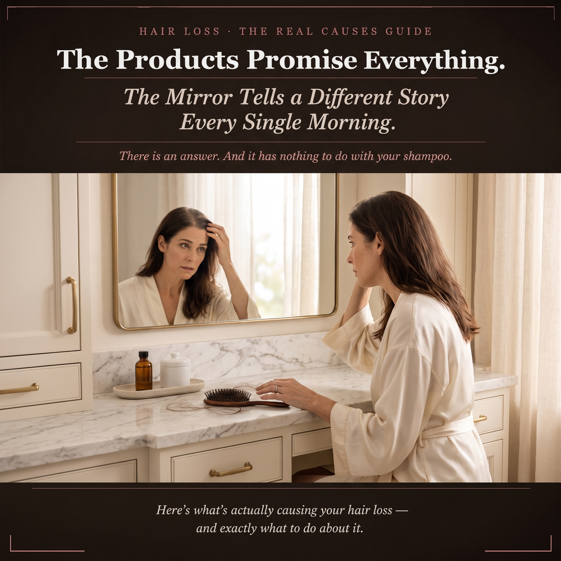 Hair loss guide interior page — evidence-backed treatments and timelines