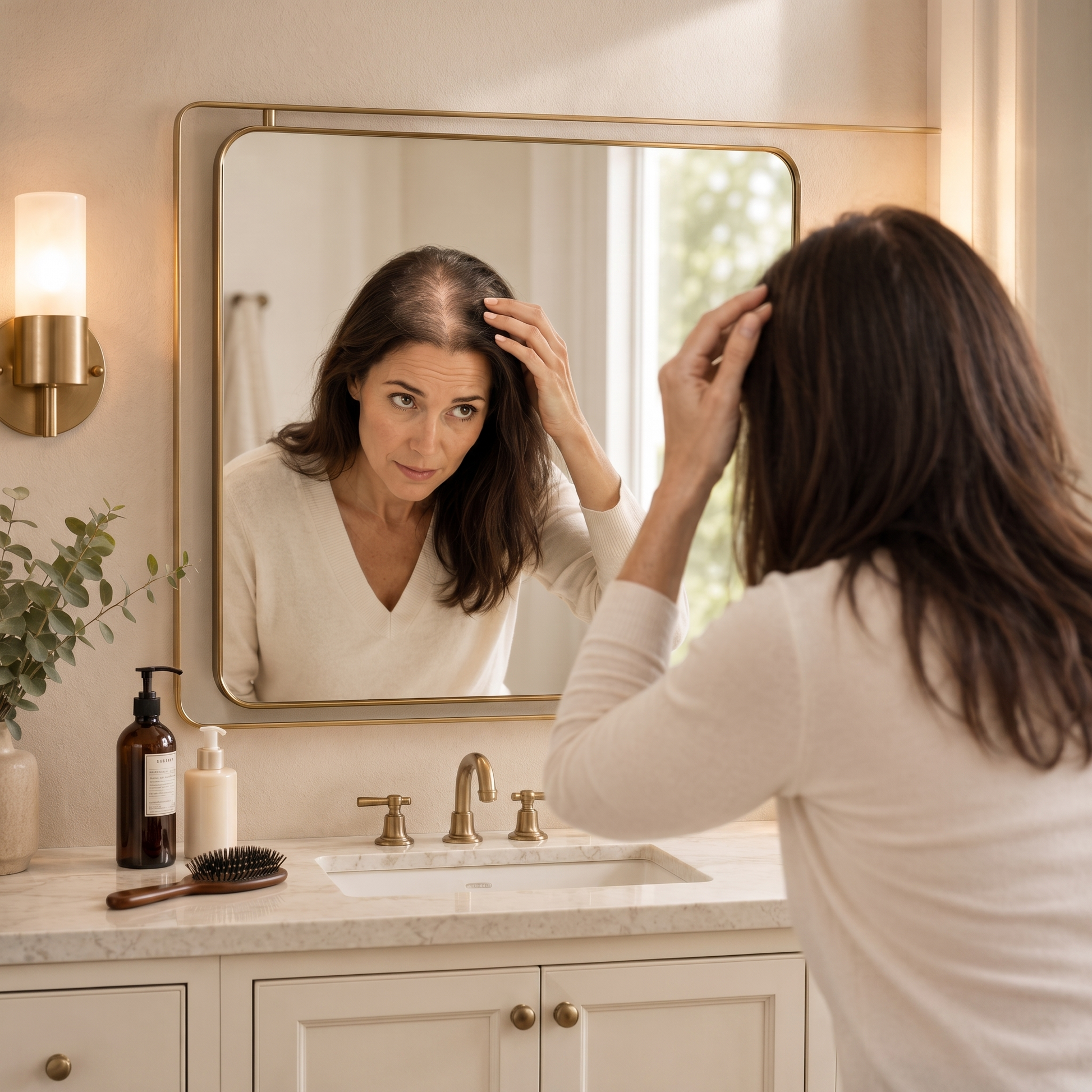 Hair loss guide interior page — blood tests worth asking for