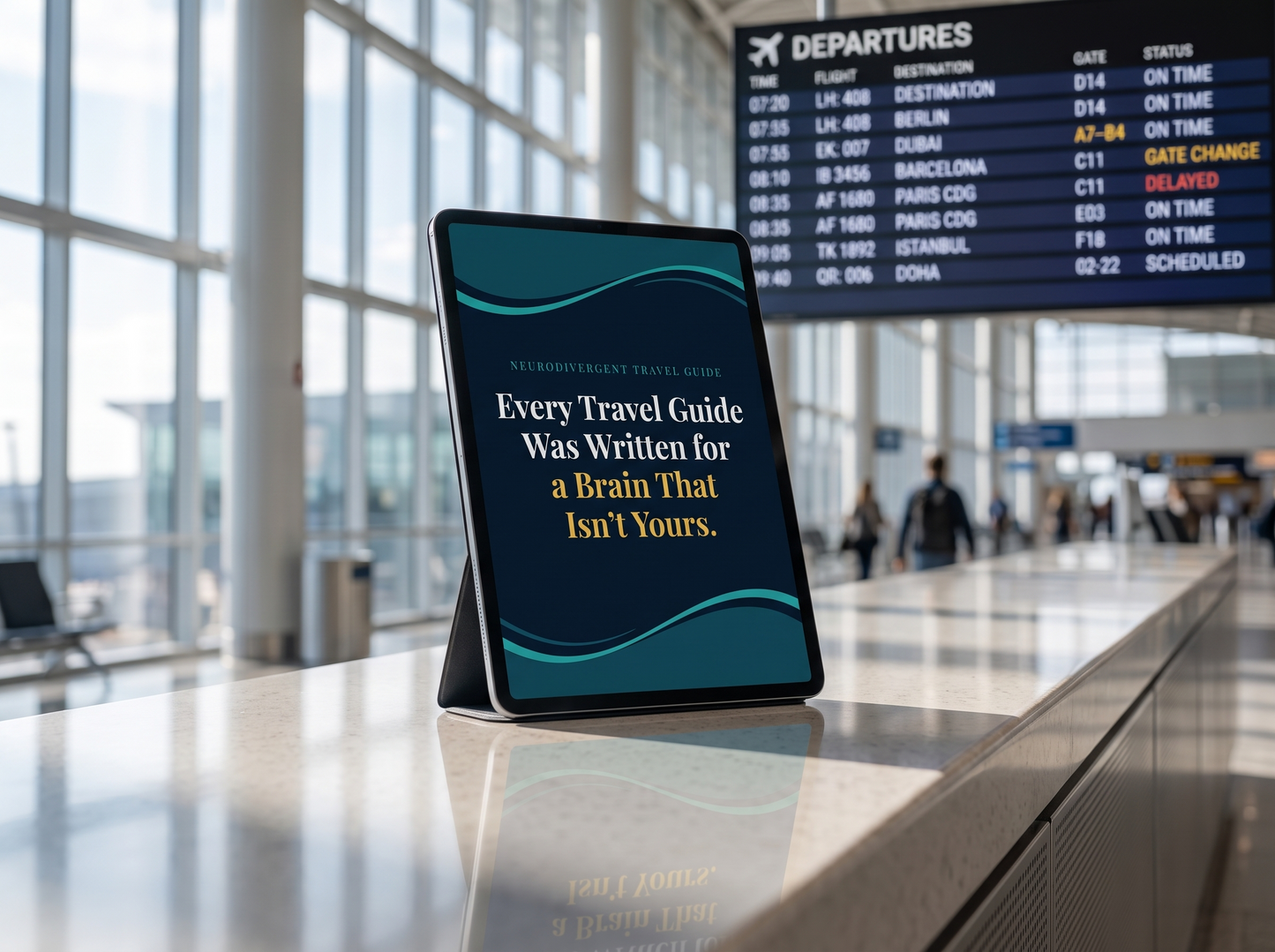 Every Travel Guide Was Written for a Brain That Isn't Yours.