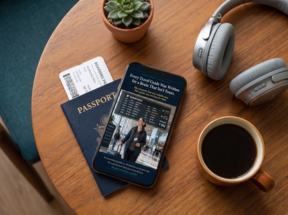 Every Travel Guide Was Written for a Brain That Isn't Yours.