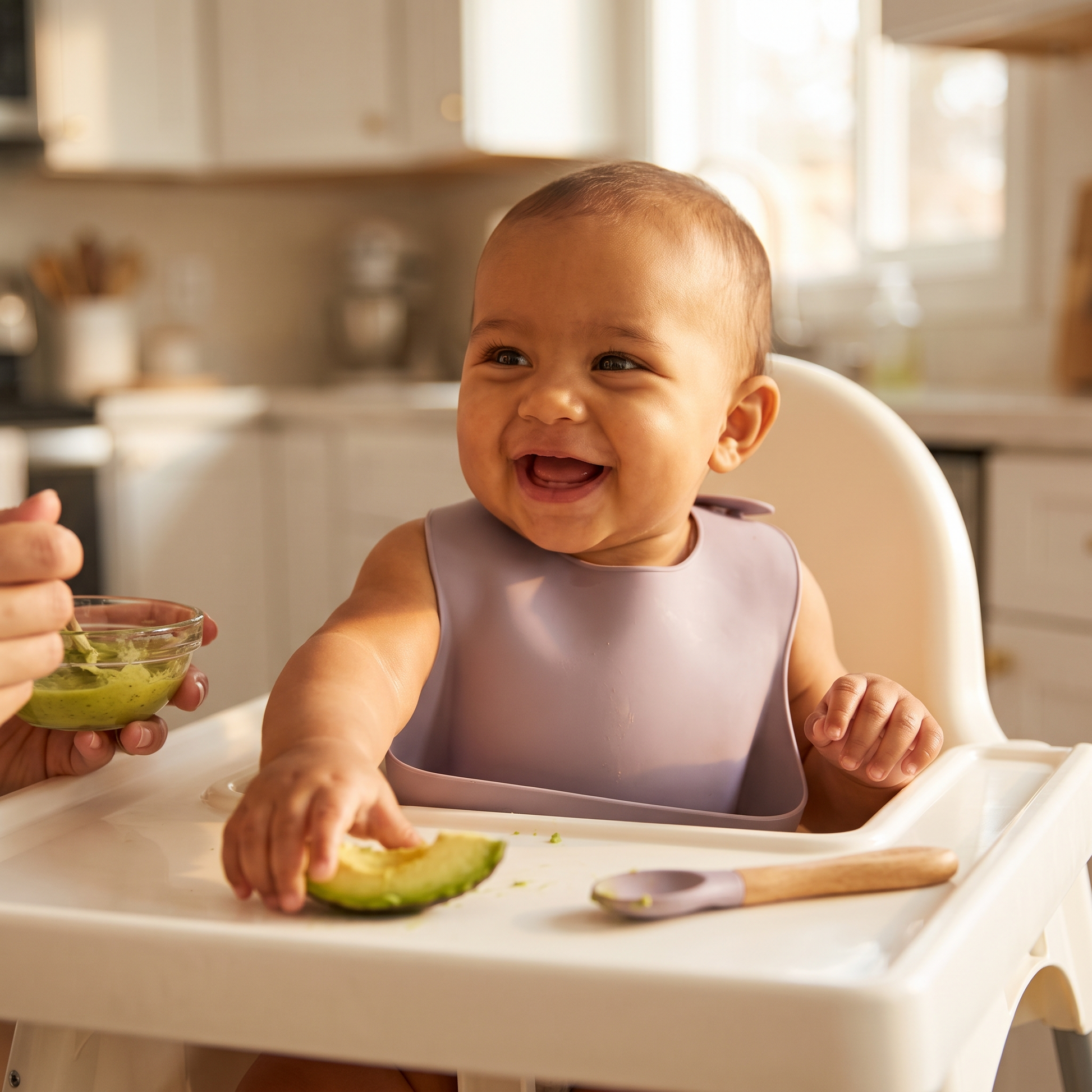 Baby gut health guide interior page — foods to hold back on