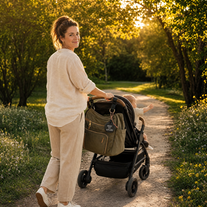 Leaving the house with a baby guide interior page — managing postnatal anxiety