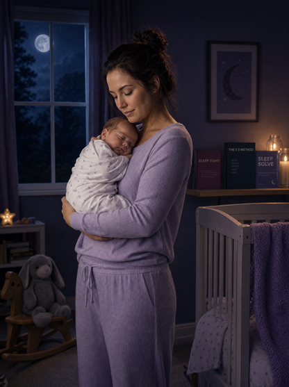 Gentle sleep training guide interior page — gradual withdrawal method