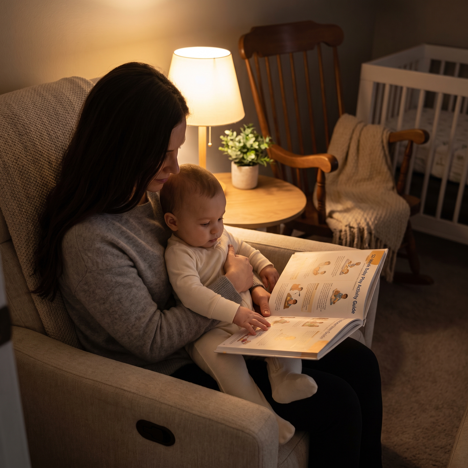 Baby toys guide interior page — open ended versus electronic toys